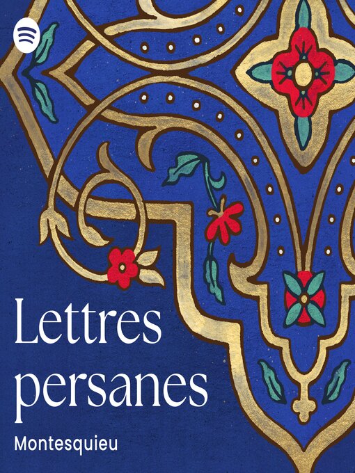 Title details for Lettres persanes by Montesquieu - Wait list
